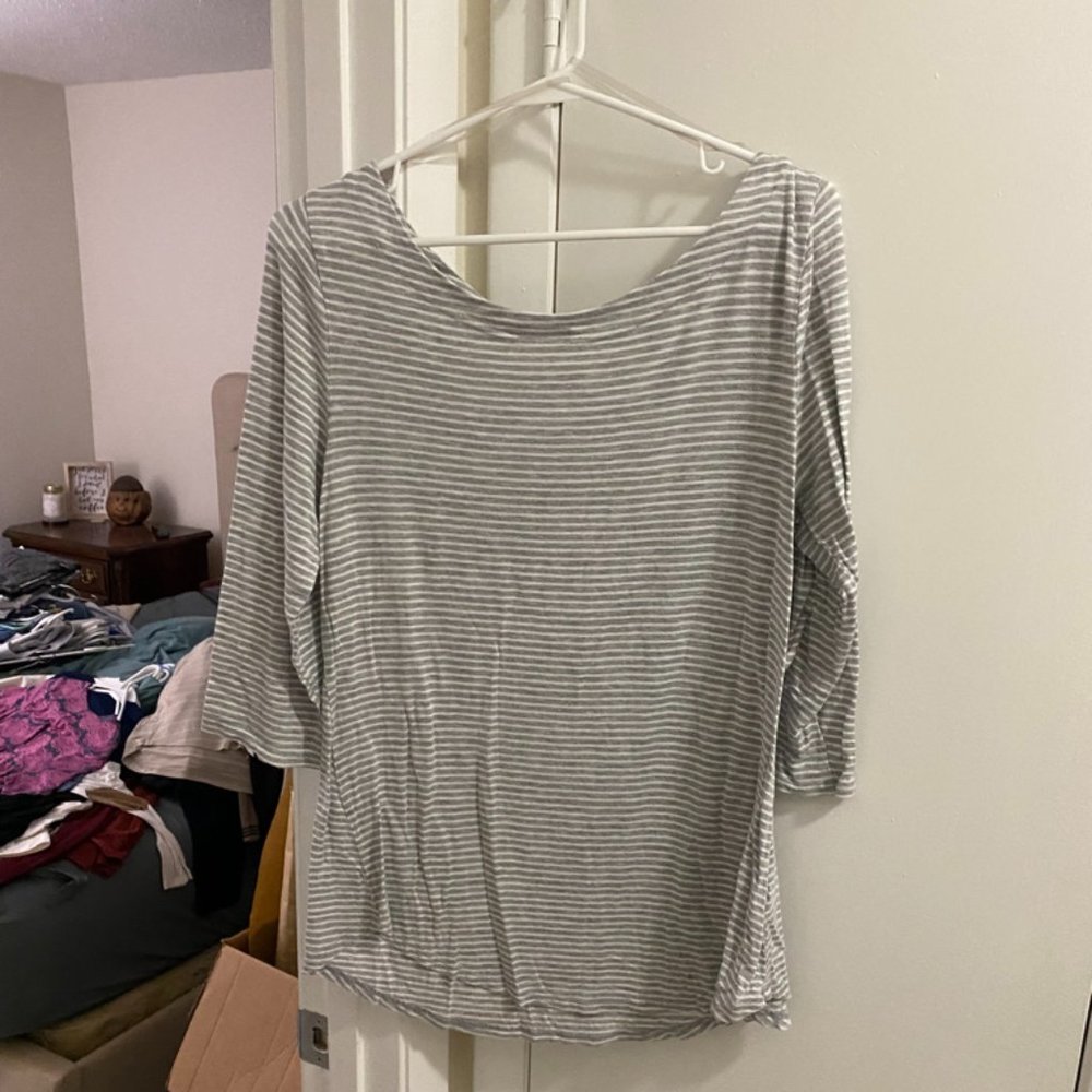 ZENANA OUTFITTERS Long Sleeve Top (Women's) Large